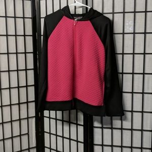Zippered sweatshirt